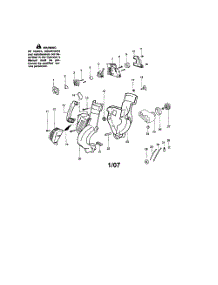 Housing  /  Handle parts for Weedeater Leaf Blower BV1850LE TYPE 4 from AppliancePartsPros.com