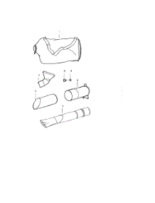 Vacuum parts for Weedeater Leaf Blower BV200 TYPE 1 (RECON) from AppliancePartsPros.com