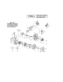 Cylinder  /  Crankcase  /  Crankshaft parts for Weedeater Leaf Blower BV200 TYPE 2 (RECON) from AppliancePartsPros.com