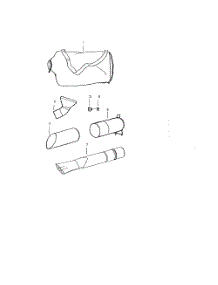 Vacuum Assembly parts for Weedeater Leaf Blower BV200 TYPE 2 (RECON) from AppliancePartsPros.com