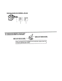 Carburetor(S) parts for Weedeater Leaf Blower BV2000 TYPE 1 from AppliancePartsPros.com