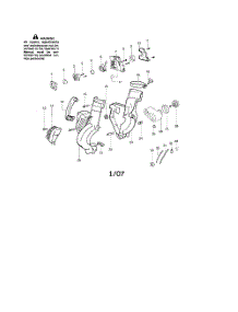 Housing  /  Handle parts for Weedeater Leaf Blower BV2000LE TYPE 1 from AppliancePartsPros.com