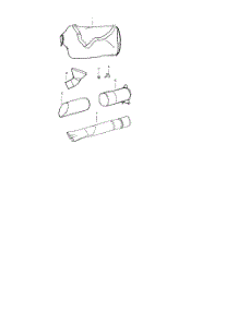 Vacuum Bag  /  Tubes parts for Weedeater Leaf Blower BV2000LE TYPE 1 from AppliancePartsPros.com