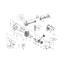 Crankshaft  /  Crankcase parts for Weedeater Grass Line Trimmer FEATHERLITE LE-TYPE 1 from AppliancePartsPros.com