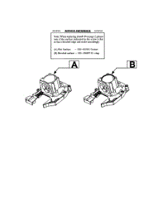Service Reference parts for Weedeater Grass Line Trimmer FEATHERLITE SST 25HO-TYPE 1 from AppliancePartsPros.com