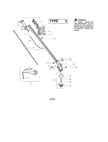 Driveshaft  /  Shield  /  Gear Box parts for Weedeater Grass Line Trimmer FEATHERLITE SST LE TYPE 3 from AppliancePartsPros.com