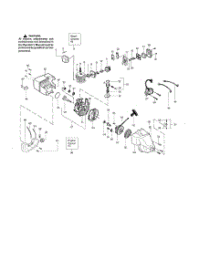 Cylinder  /  Fuel Tank  /  Crankcase parts for Weedeater Grass Line Trimmer FEATHERLITE SST PLUS TYPE 2 from AppliancePartsPros.com