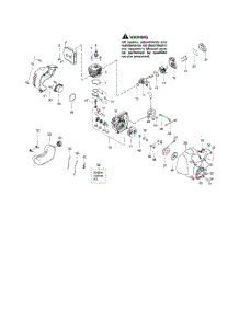 Fuel Tank  /  Crankshaft  /  Crankcase parts for Weedeater Grass Line Trimmer FEATHERLITE SST25 from AppliancePartsPros.com