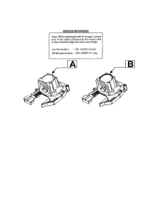 Service Reference parts for Weedeater Grass Line Trimmer FEATHERLITE TYPE 4 (RECON) from AppliancePartsPros.com