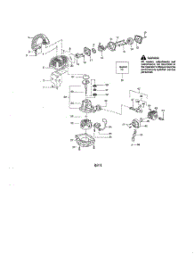 Cylinder  /  Crankcase  /  Crankshaft parts for Weedeater Leaf Blower FL1500LE TYPE 4 from AppliancePartsPros.com