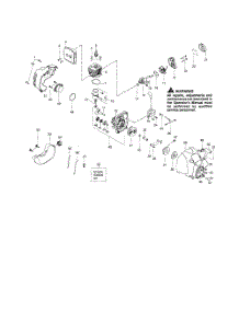Fuel Tank  /  Crankshaft  /  Crankcase parts for Weedeater Grass Line Trimmer FL20 TYPE 2 from AppliancePartsPros.com