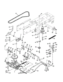 Drive parts for Weedeater Riding Mower Tractor GE1138 (SN1138A) from AppliancePartsPros.com