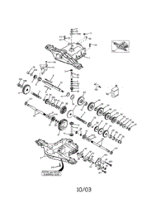 Peerless Transaxle parts for Weedeater Riding Mower Tractor GE1138 (SN1138A) from AppliancePartsPros.com