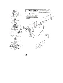 Crankcase  /  Cylinder  /  Crankshaft parts for Weedeater Hedge Trimmer GHT180-TYPE 3 from AppliancePartsPros.com