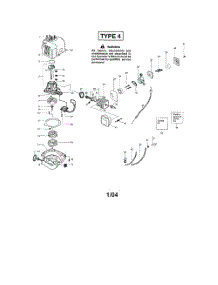 Crankshaft  /  Cylinder  /  Crankcase parts for Weedeater Hedge Trimmer GHT180-TYPE 4 from AppliancePartsPros.com