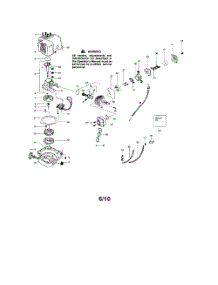 Cylinder  /  Crankshaft  /  Crankcase parts for Weedeater Hedge Trimmer GHT195LE TYPE 1 from AppliancePartsPros.com