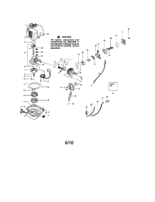 Cylinder  /  Crankshaft  /  Crankcase parts for Weedeater Hedge Trimmer GHT195LE TYPE 2 from AppliancePartsPros.com