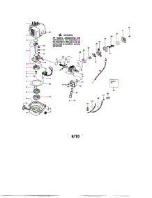Cylinder  /  Crankshaft  /  Crankcase parts for Weedeater Hedge Trimmer GHT195LE TYPE 4 from AppliancePartsPros.com