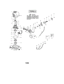 Crankcase  /  Cylinder  /  Crankshaft parts for Weedeater Hedge Trimmer GHT220-TYPE 5 from AppliancePartsPros.com