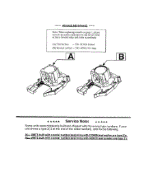 Service Reference Note parts for Weedeater Hedge Trimmer GHT220-TYPE 5 from AppliancePartsPros.com