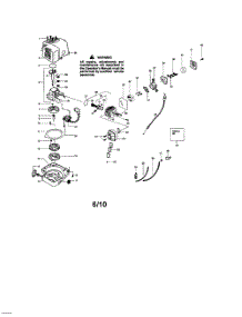 Cylinder  /  Crankshaft  /  Crankcase parts for Weedeater Hedge Trimmer GHT225LE TYPE 2 from AppliancePartsPros.com