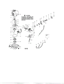 Cylinder  /  Crankshaft  /  Crankcase parts for Weedeater Hedge Trimmer GHT225LE TYPE 4 from AppliancePartsPros.com