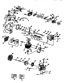 Engine parts for Weedeater Grass Line Trimmer GTI15 from AppliancePartsPros.com
