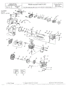 Weed Eater-Trimmer Page 2 parts for Weedeater Hedge Trimmer GTI16 SUPER from AppliancePartsPros.com