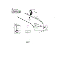 Driveshaft  /  Shield  /  Cutting Head parts for Weedeater Grass Line Trimmer GTI17LE from AppliancePartsPros.com