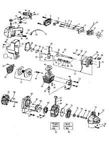 Engine parts for Weedeater Grass Line Trimmer GTI17XP from AppliancePartsPros.com