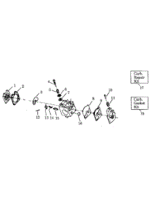 Carburetor Assembly P.  /  N. 530-035262 Wa-207  /  207A Gti Mdl 15T parts for Weedeater Grass Line Trimmer GTI17XP from AppliancePartsPros.com