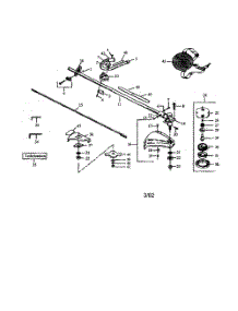Drive Shaft Housing  /  Handle parts for Weedeater Grass Line Trimmer GTI19 from AppliancePartsPros.com