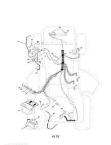 Electrical parts for Weedeater Riding Mower Tractor HD12538J from AppliancePartsPros.com