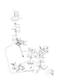 Steering parts for Weedeater Riding Mower Tractor HD13538 from AppliancePartsPros.com