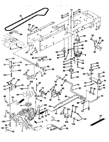 Drive parts for Weedeater Riding Mower Tractor HD19H42A from AppliancePartsPros.com