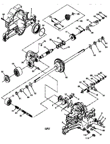Hydro-Gear Transaxle parts for Weedeater Riding Mower Tractor HD19H42A from AppliancePartsPros.com