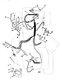 Electrical parts for Weedeater Riding Mower Tractor HD3Q4E9A from AppliancePartsPros.com