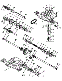 Transaxle Dana parts for Weedeater Riding Mower Tractor HD3Q4E9A from AppliancePartsPros.com