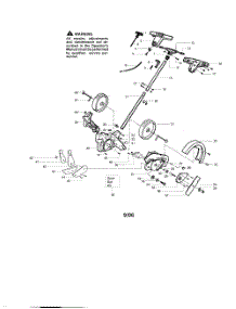 Handle  /  Fan Housing  /  Gear Box parts for Weedeater Edger PE550 TYPE 1 from AppliancePartsPros.com