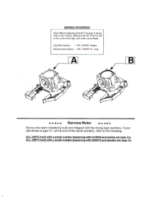 Service Reference parts for Weedeater Edger PE550 TYPE 1 from AppliancePartsPros.com