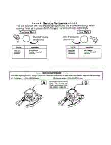 Service Reference Note parts for Weedeater Grass Line Trimmer PL500 TYPE 1 from AppliancePartsPros.com