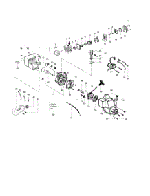 Cylinder  /  Crankshaft  /  Crankcase parts for Weedeater Grass Line Trimmer PL500 TYPE 3 from AppliancePartsPros.com