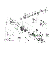 Cylinder  /  Crankshaft  /  Crankcase parts for Weedeater Grass Line Trimmer PL500 TYPE 4 from AppliancePartsPros.com