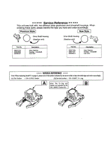 Service Reference Note parts for Weedeater Grass Line Trimmer PL500 TYPE 4 from AppliancePartsPros.com