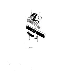 Vacuum Attachment Kit #952701613 parts for Weedeater Leaf Blower SB180 from AppliancePartsPros.com