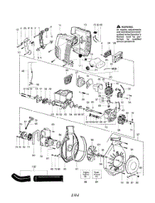 Handle  /  Shroud  /  Cylinder  /  Housing parts for Weedeater Leaf Blower SB180BV from AppliancePartsPros.com