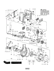 Fuel Tank  /  Blower Housing  /  Crankshaft parts for Weedeater Leaf Blower SE180BV (RECON) from AppliancePartsPros.com
