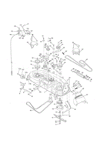 Mower Deck parts for Weedeater Riding Mower Tractor SGT18H46C from AppliancePartsPros.com