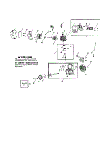 Muffler  /  Cylinder  /  Crankshaft parts for Weedeater Leaf Blower VS2000 from AppliancePartsPros.com