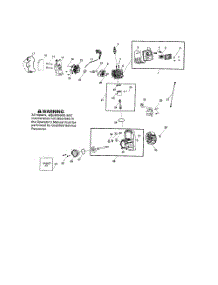 Muffler  /  Crankcase  /  Crankshaft parts for Weedeater Leaf Blower VS2000BV from AppliancePartsPros.com